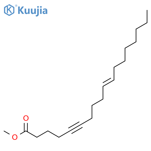 10-Octadecen-5-ynoic acid, methyl ester structure