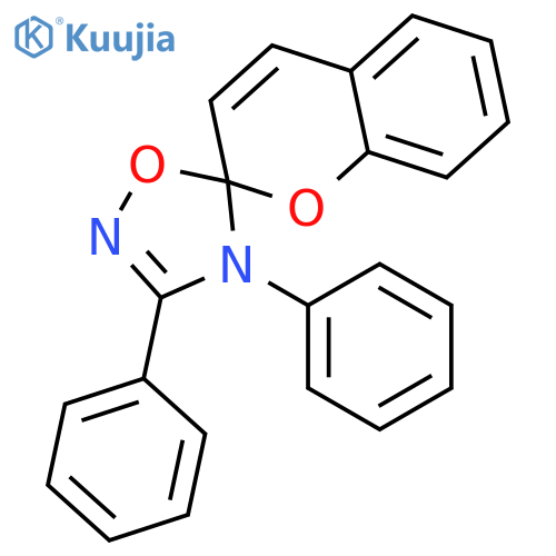 Spiro[2H-1-benzopyran-2,5'(4'H)-[1,2,4]oxadiazole], 3',4'-diphenyl- structure
