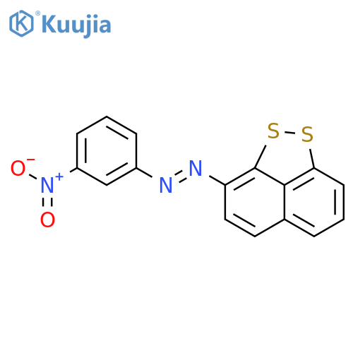 DIAZENE, NAPHTHO[1,8-CD]-1,2-DITHIOL-3-YL(3-NITROPHENYL)- structure