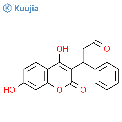 (R)-7-Hydroxy Warfarin structure