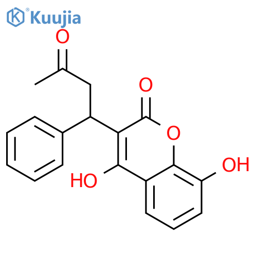 (R)-8-Hydroxy Warfarin structure