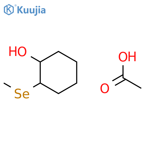 Cyclohexanol, 2-(methylseleno)-, acetate structure
