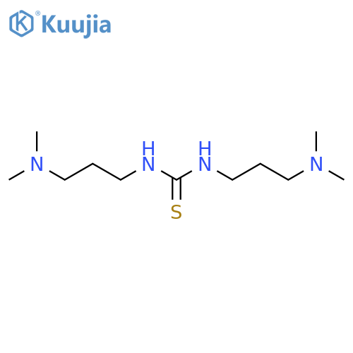 Thiourea, N,N'-bis[(dimethylamino)propyl]- structure