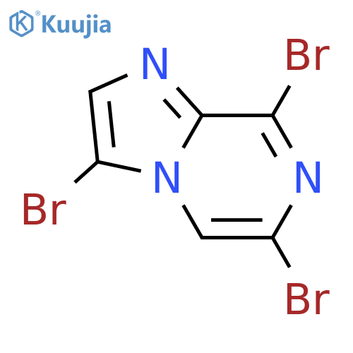 3,6,8-Tribromoimidazo[1,2-a]pyrazine structure