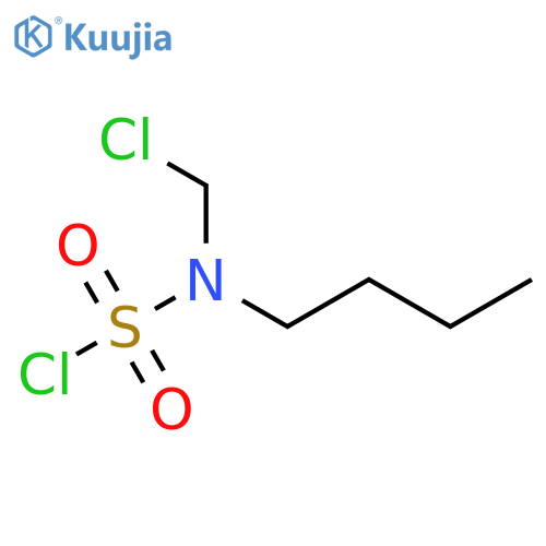 Sulfamoyl chloride, butyl(chloromethyl)- structure