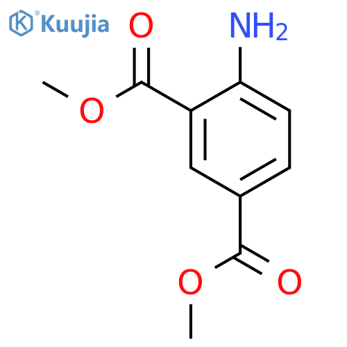 Dimethyl 4-aminoisophthalate structure