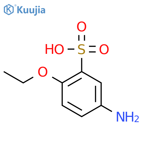 5-Amino-2-ethoxybenzenesulfonic acid structure