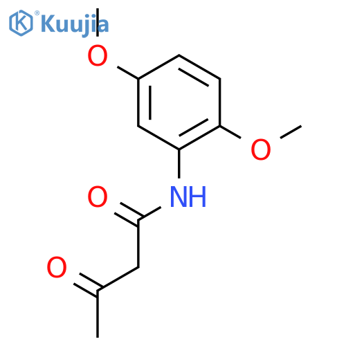 N-(2,5-Dimethoxyphenyl)-3-oxobutanamide structure