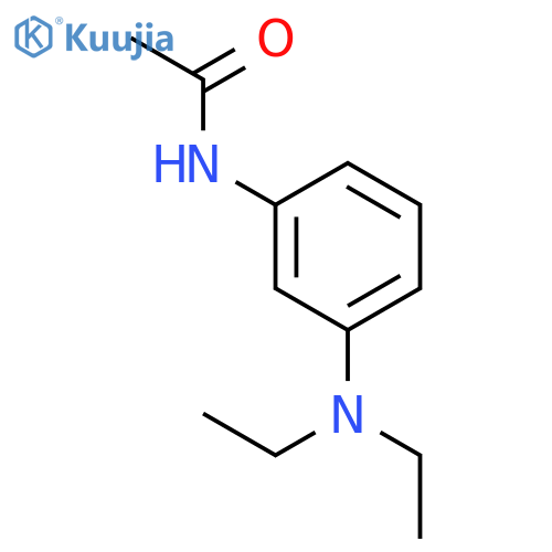 3-Acetoamino-N,N-diethyl Aniline structure