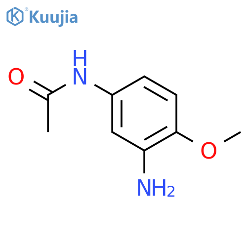 3-Amino-4-methoxyacetanilide structure