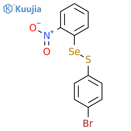 BENZENESULFENOSELENOIC ACID, 4-BROMO-, 2-NITROPHENYL ESTER structure