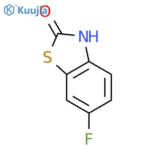 6-Fluoro-2(3H)-benzothiazolone structure