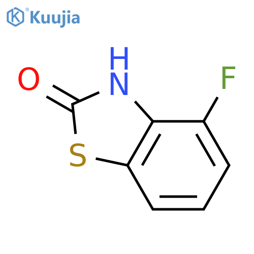 4-Fluoro-2-hydroxybenzothiazole structure
