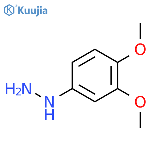 (3,4-Dimethoxyphenyl)hydrazine structure