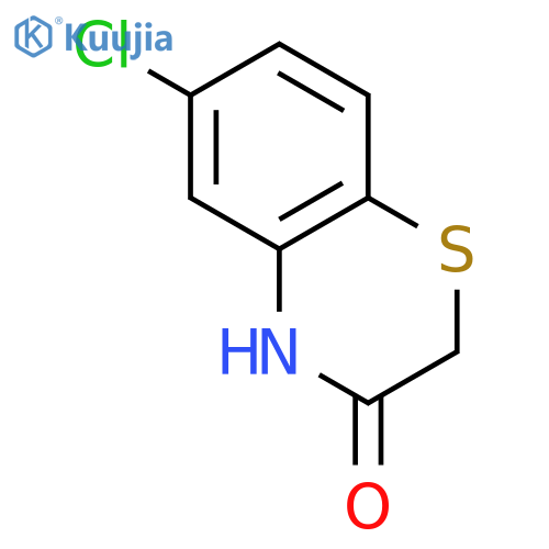 6-chloro-3,4-dihydro-2H-1,4-benzothiazin-3-one structure