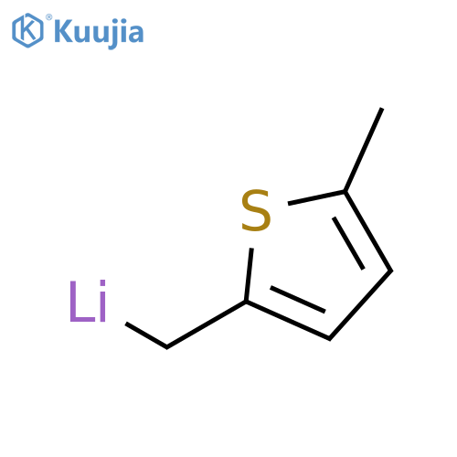 Lithium, [(5-methyl-2-thienyl)methyl]- structure