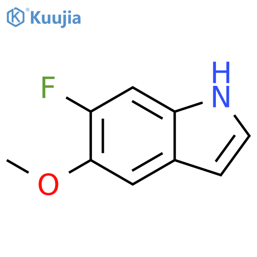 6-Fluoro-5-methoxy-1H-indole structure