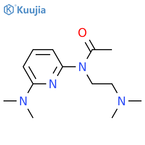 Acetamide,N-[2-(dimethylamino)ethyl]-N-[6-(dimethylamino)-2-pyridinyl]- structure