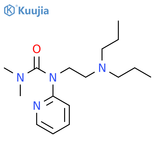 Urea, N-[2-(dipropylamino)ethyl]-N',N'-dimethyl-N-2-pyridinyl- structure
