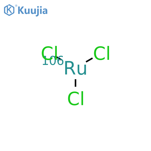 Ruthenium chloride(106RuCl3) (9CI) structure