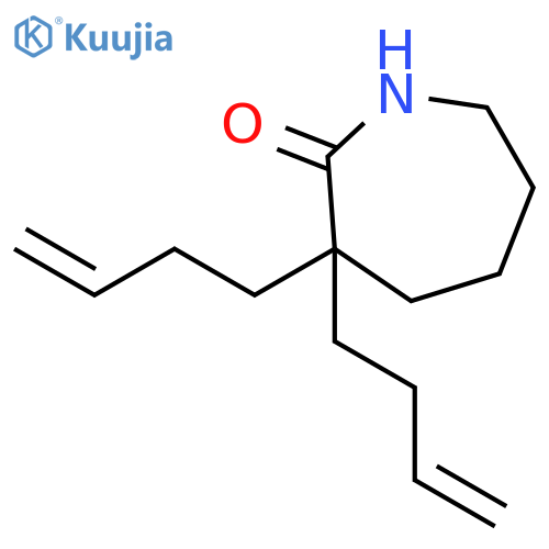 2H-Azepin-2-one, 3,3-di-3-butenylhexahydro- structure