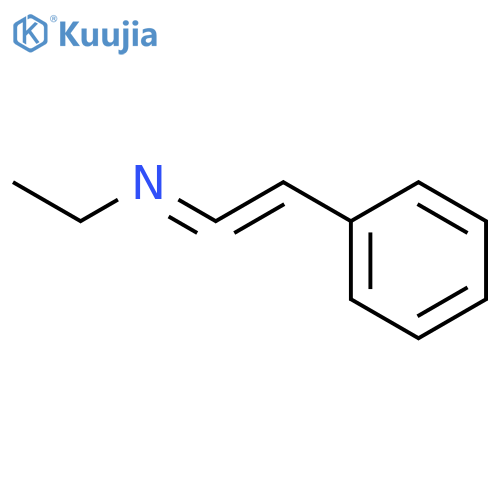 ETHANAMINE, N-(PHENYLETHENYLIDENE)- structure
