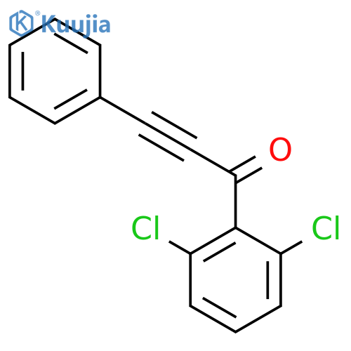 2-Propyn-1-one, 1-(2,6-dichlorophenyl)-3-phenyl- structure