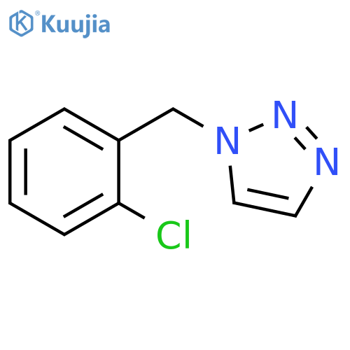 1H-1,2,3-Triazole, 1-[(2-chlorophenyl)methyl]- structure
