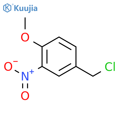 4-(Chloromethyl)-1-methoxy-2-nitrobenzene structure
