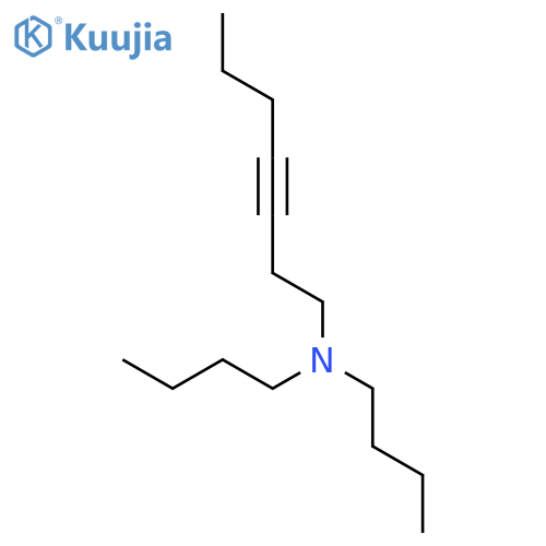 3-Heptyn-1-amine, N,N-dibutyl- structure