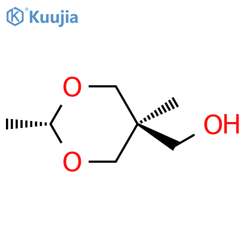 1,3-Dioxane-5-methanol, 2,5-dimethyl-, trans- structure