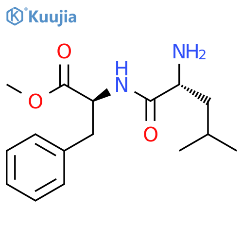 L-phenylalanine, d-leucyl-, methyl ester structure