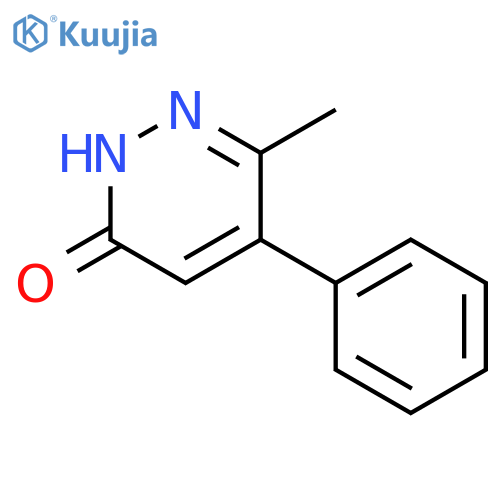 6-methyl-5-phenylpyridazin-3(2H)-one structure