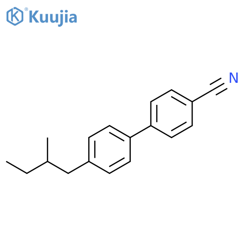 (S)-4'-(2-Methylbutyl)-1,1'-biphenyl-4-carbonitrile structure
