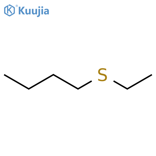 Butyl ethyl sulfide structure