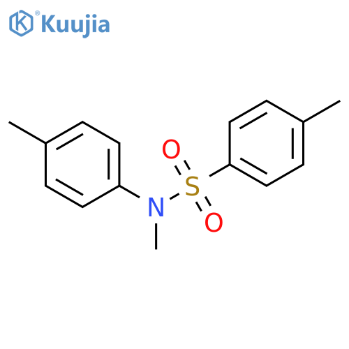 Benzenesulfonamide, N,4-dimethyl-N-(4-methylphenyl)- structure