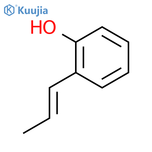 Phenol,2-(1-propen-1-yl)- structure