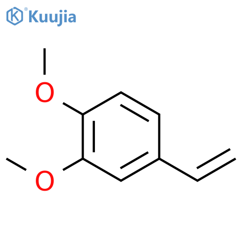 3,4-Dimethoxy Styrene (~1% Hydroquinone as stabilizer) structure