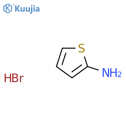 Thiophen-2-amine hydrobromide structure