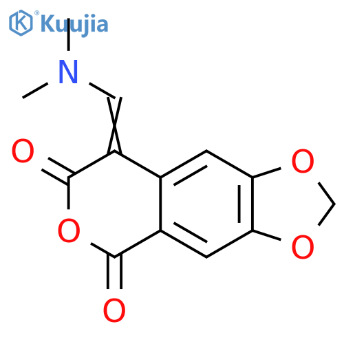 5H-1,3-Dioxolo[4,5-g][2]benzopyran-5,7(8H)-dione,8-[(dimethylamino)methylene]- structure