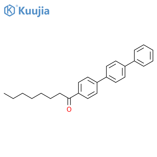 1-Octanone, 1-[1,1':4',1''-terphenyl]-4-yl- structure