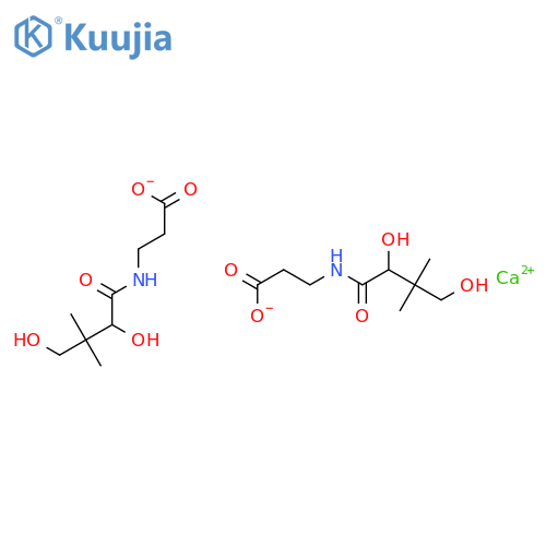DL-Calcium Pantothenate structure