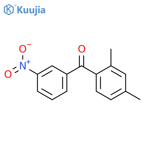 Methanone, (2,4-dimethylphenyl)(3-nitrophenyl)- structure