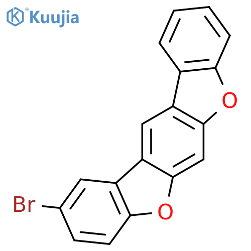 BENZO[1,2-B:5,4-B']BISBENZOFURAN, 2-BROMO- structure