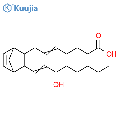 5-Heptenoic acid,7-[3-(3-hydroxy-1-octenyl)bicyclo[2.2.1]hept-5-en-2-yl]- structure