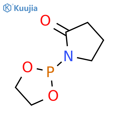 2-PYRROLIDINONE, 1-(1,3,2-DIOXAPHOSPHOLAN-2-YL)- structure