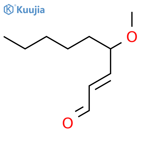 2-NONENAL, 4-METHOXY-, (2E)- structure
