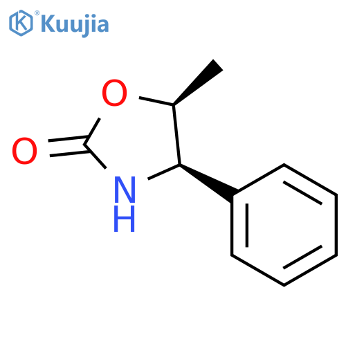 2-Oxazolidinone, 5-methyl-4-phenyl-, (4R,5S)- structure