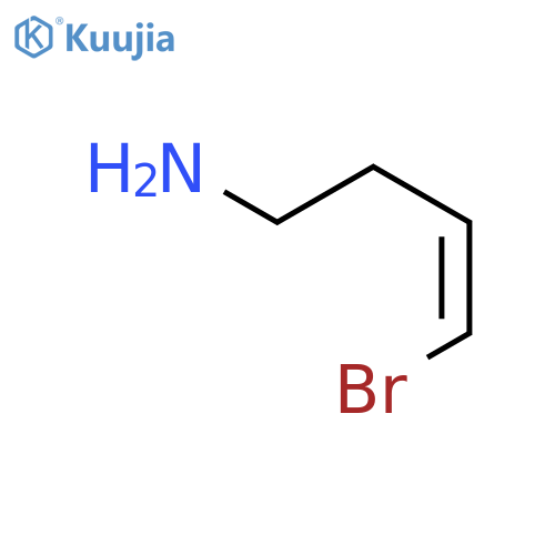 3-Buten-1-amine, 4-bromo-, (3Z)- structure