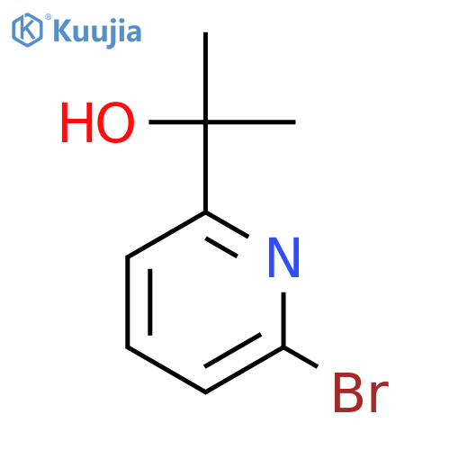 2-(6-Bromopyridin-2-yl)propan-2-ol structure